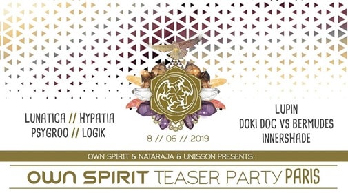 ॐ Own Spirit Festival - Paris Teaser Party ॐ cover