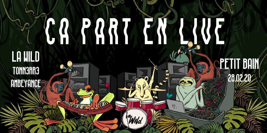 La Wild : CA PART EN LIVE w/ Tonn3rr3 et Ambeyance cover