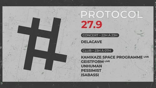 27.9 : Delacave Kamikaze Space Prog Unhuman Pessimist Isabassi Geistform  cover