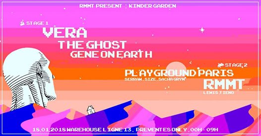 Kinder Garden x Vera The Ghost Gene on Earth Playground RMMT cover