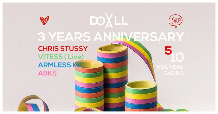 Doxall 3 Years Anniversary Part 1 cover