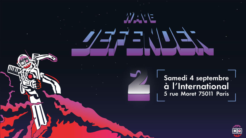WAVE Defender 2 - Synthwave Party cover