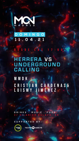 Herrera VS Underground Calling @ Mon Club cover