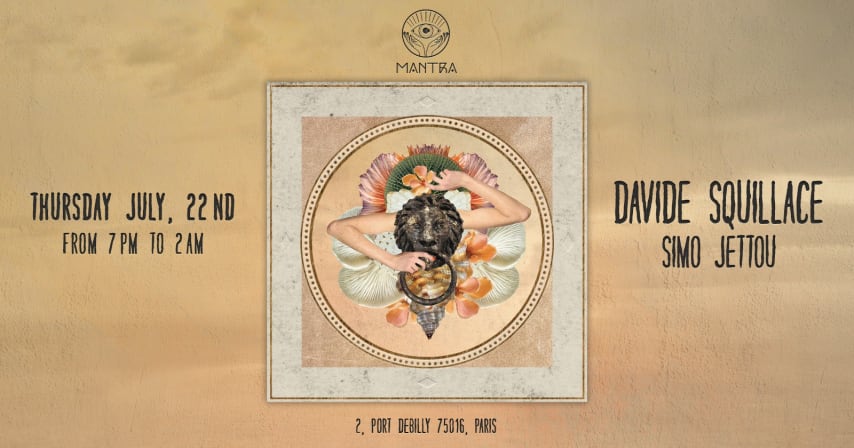 MANTRA PARIS presents DAVIDE SQUILLACE cover