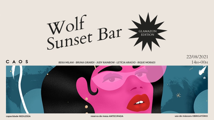 Wolf Sunset Bar Glamazon Edition cover