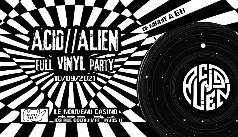 Acid Alien full vinyl cover