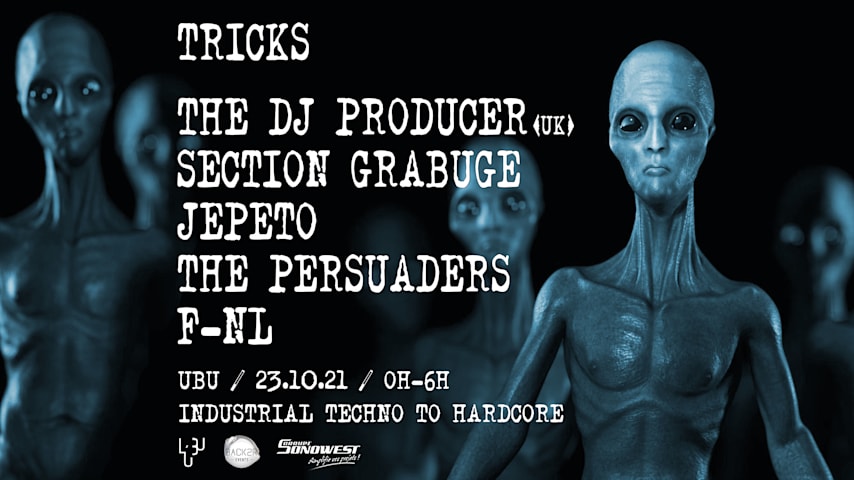 TRICKS: The Dj Producer, Section Grabuge, Jepeto, The Persuaders, F-NL cover