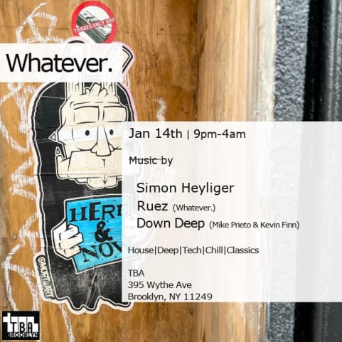 Whatever. - Simon Heyliger, Ruez, Down Deep cover