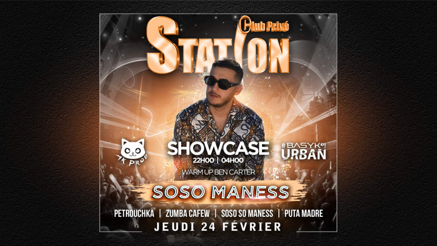 SOSO MANESS Showcase @ La Station (13) cover