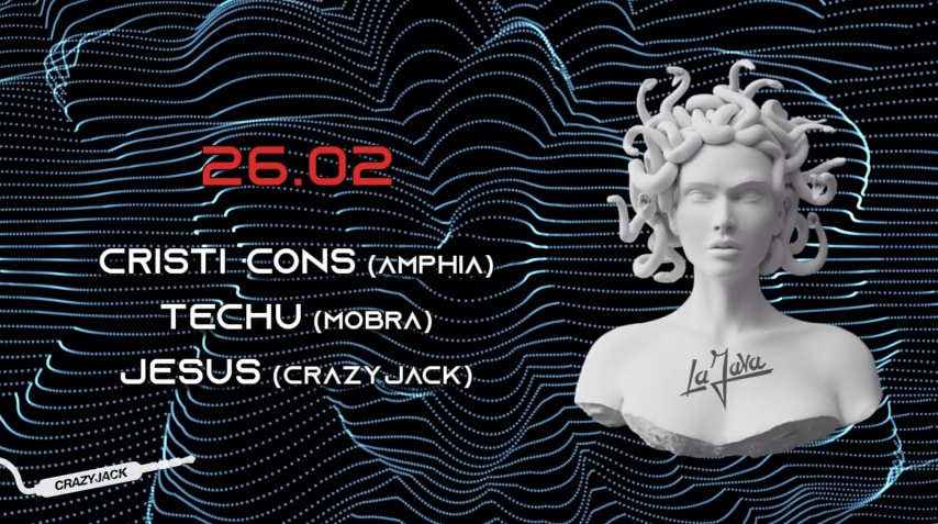 Crazyjack : Cristi Cons (Amphia) / Techu (Mobra) / Jesus (Crazy Jack) cover