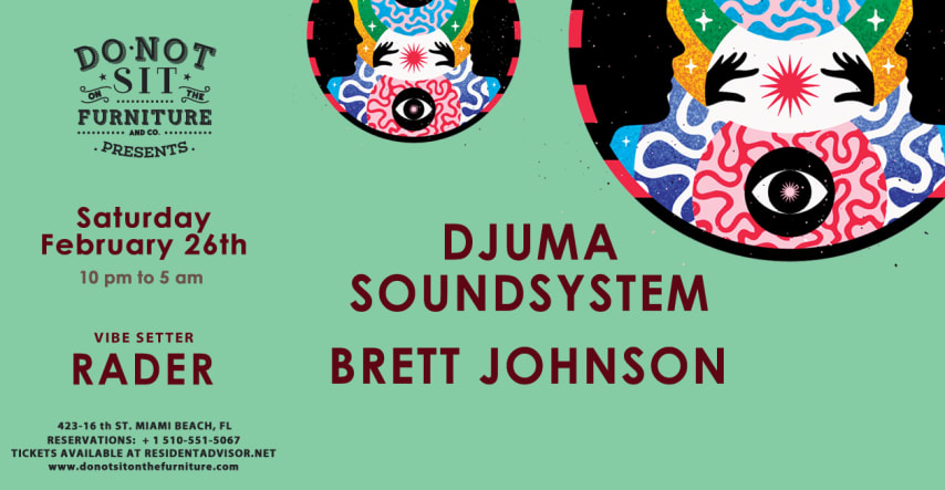 Djuma Soundsystem and Brett Johnson cover