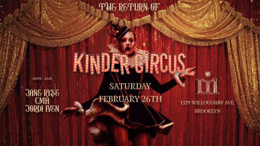 The Return of KINDER CIRCUS cover