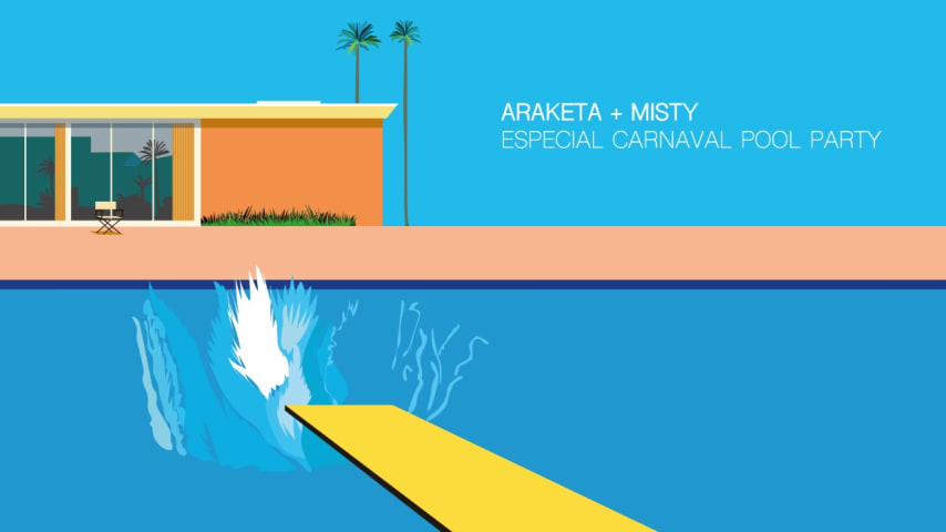 ARAKETA + MISTY - ESPECIAL CARNAVAL POOL PARTY cover