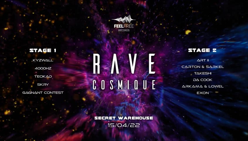 FFR • Rave Cosmique cover