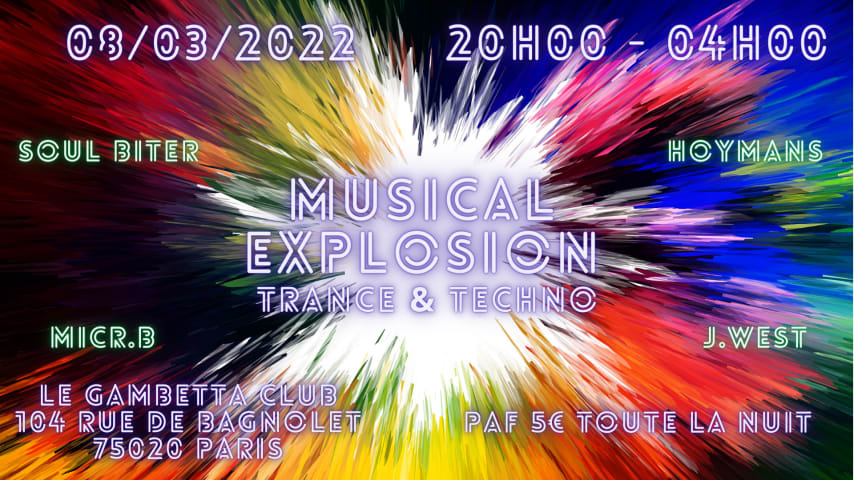 Musical explosion cover