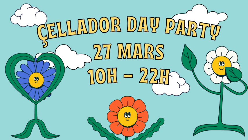 ÇELLADOR DAY PARTY (10H-22H) cover