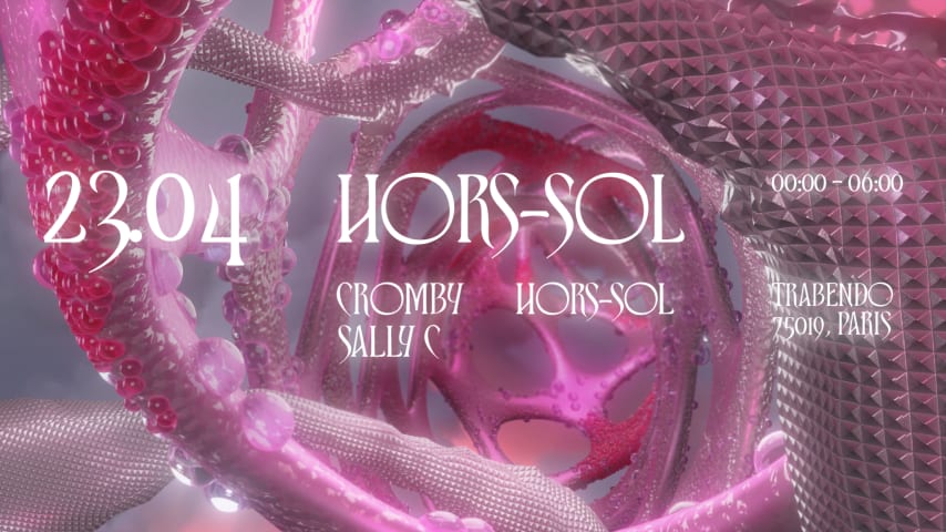 HORS-SOL x Trabendo — CROMBY, SALLY C, HORS-SOL cover