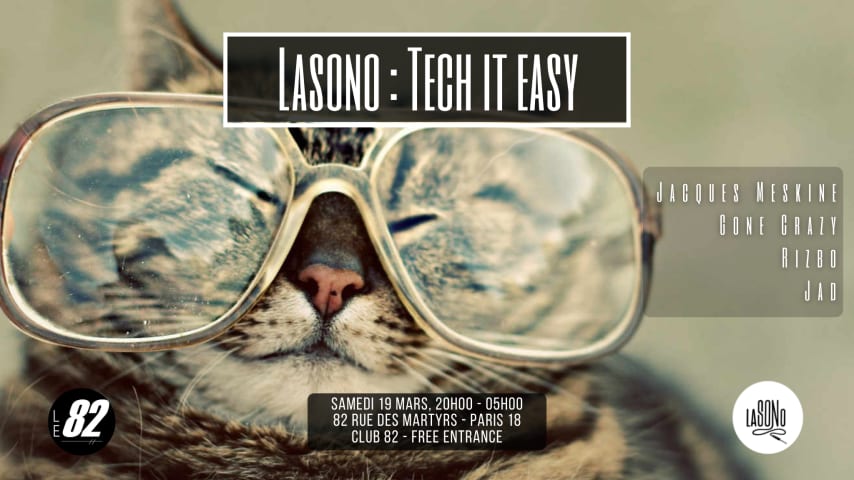 Lasono: Tech It Easy (Free) cover