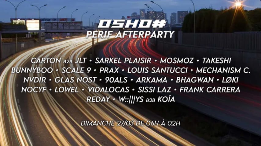 OSHO# : Perif Afterparty cover