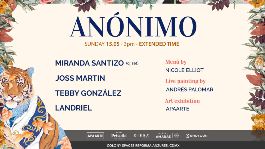 ANÓNIMO 15.05 cover