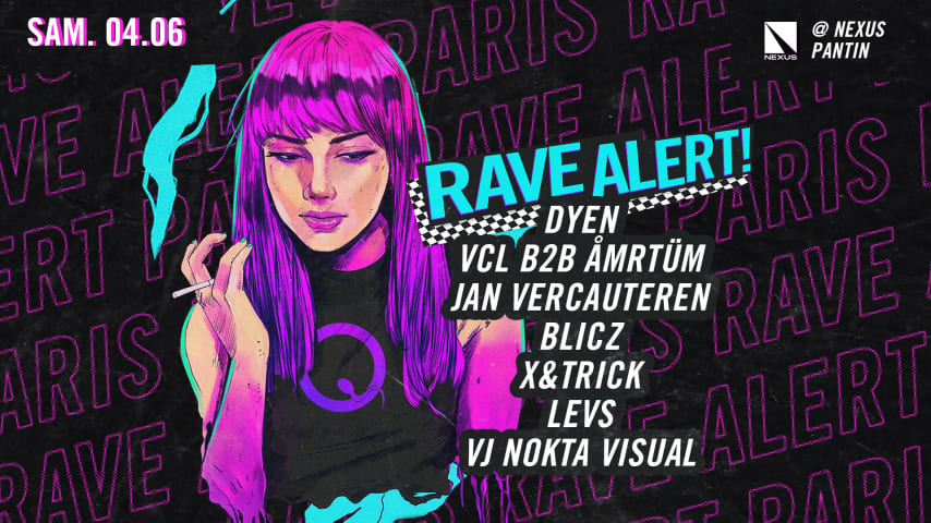 Rave Alert Paris cover