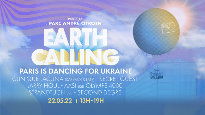 EARTH CALLING : Paris is dancing for Ukraine cover