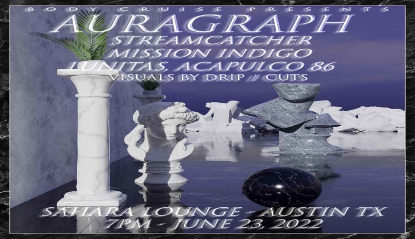 BODY CRUISE PRESENTS:  AURAGRAPH (100% Electronica/ LA) cover