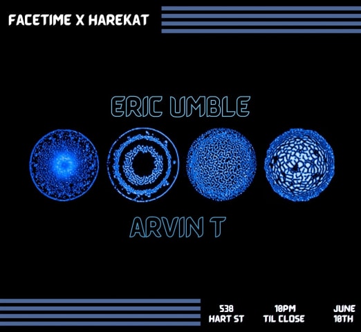 FACETIME X HAREKAT: ERIC UMBLE & ARVIN T cover