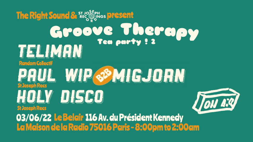 Groove Therapy Tea party ! 2 cover