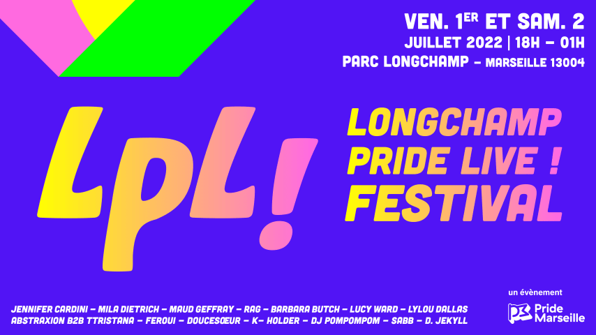 LONGCHAMP PRIDE LIVE ! FESTIVAL cover