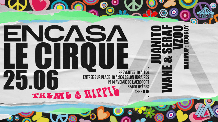 ENCASA HIPPIE AT LE CIRQUE cover