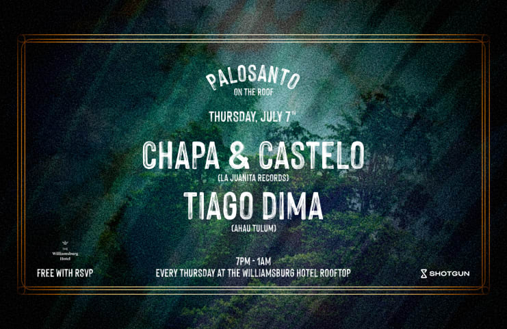 Palosanto on the Roof: Chapa & Castelo, Tiago Dima cover