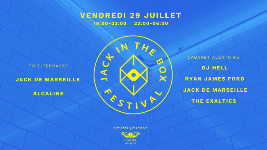 CE SOIR | JITB Festival w/  DJ HELL, RYAN JAMES FORD & more cover