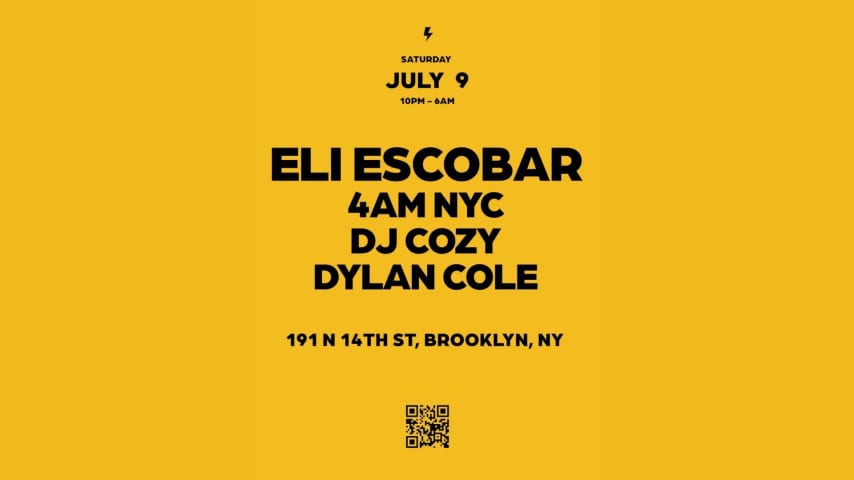 Relativity: Eli Escobar, 4AM NYC, DJ Cozy, Dylan Cole cover