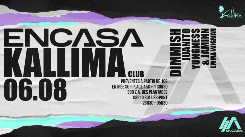 ENCASA w/ DIMMISH AT KALLIMA CLUB cover