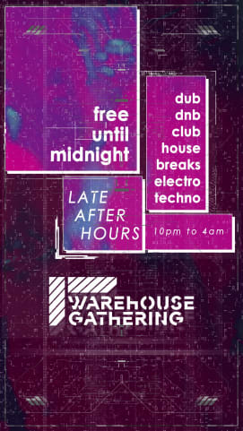 Warehouse Gathering: After Hours Pop Up cover