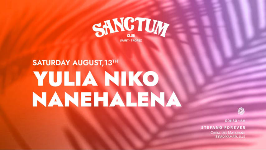 Sanctum Club w/ Yulia Niko & Nenahalena cover