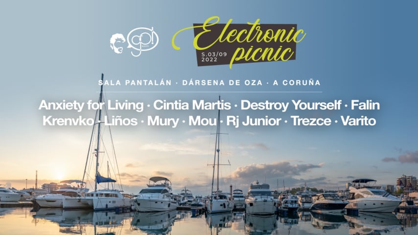 Entrada anticipada aqui@GO!events@ElectronicPicnic@Pantalan cover