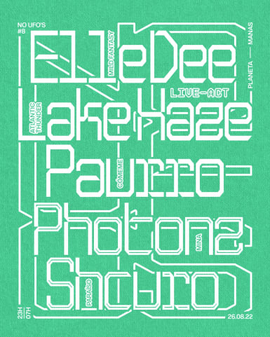NO UFO's with Elle Dee, Lake Haze, Paurro, Photonz & Shcuro cover