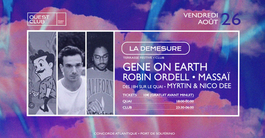 Demesure - Gene on earth/ Robin Ordell / MassaÏ cover