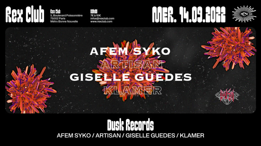 Dusk Records: Afem Syko, Artisan, Giselle Guedes, Klamer cover