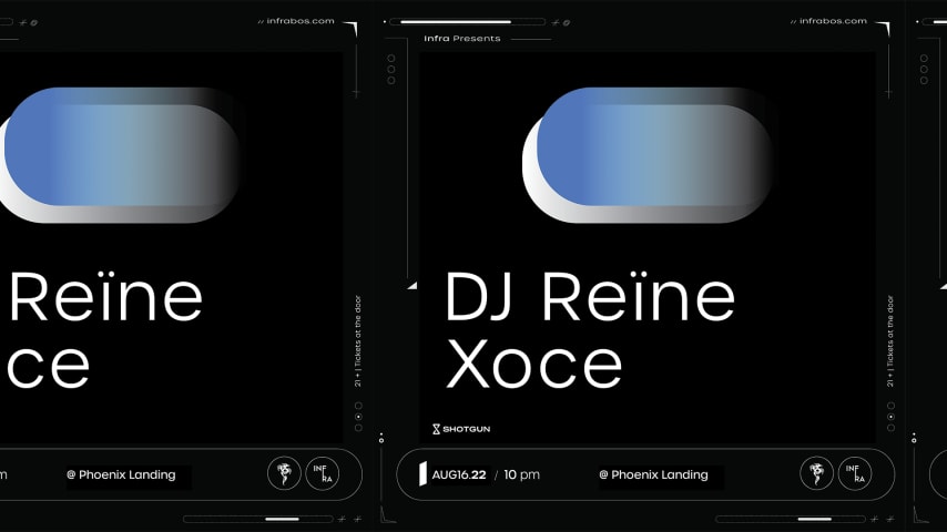 Infra Presents: DJ Reïne // Xoce cover