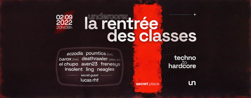 UNDERCORE : LA RENTREE DES CLASSES cover