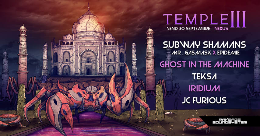 Temple III w/ Subway Shamans - GITM - Teksa - Iridium & more cover