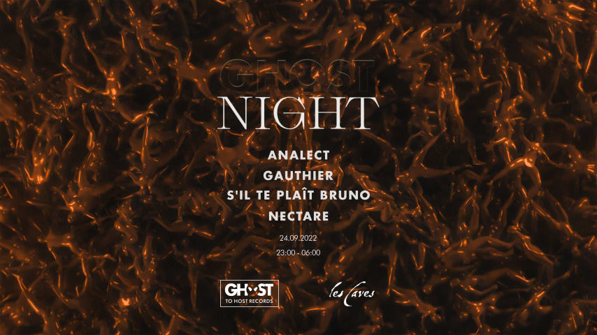 GHOST NIGHT #4 Analect, Gauthier, S'il te plaît Bruno, Nectare cover