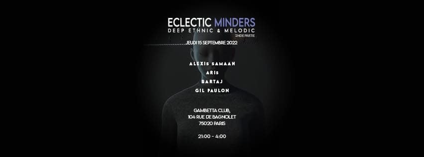 Eclectic Minders(Ethnic Deep & Melodic Techno)(Second party) cover