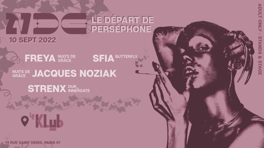 Nuits de Grâce : Le Départ de Perséphone cover