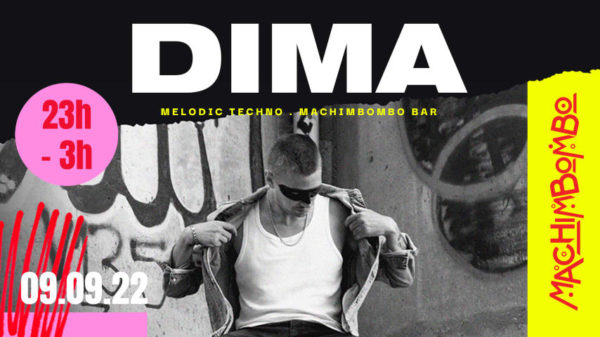 DIMA Live Set at Machimbombo Bar cover