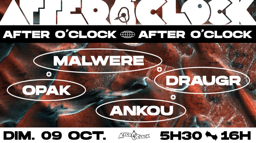 After O'Clock x Askorn Records : Opäk, Draugr, Ankou, Malwere cover