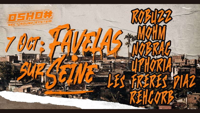 OSHO# FAVELAS SUR SEINE cover